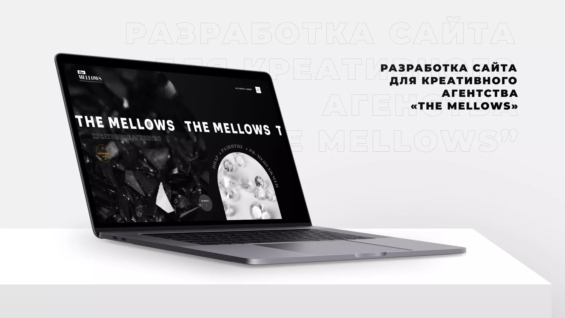 Разработка сайта креативного агентства «The Mellows» в Королёве