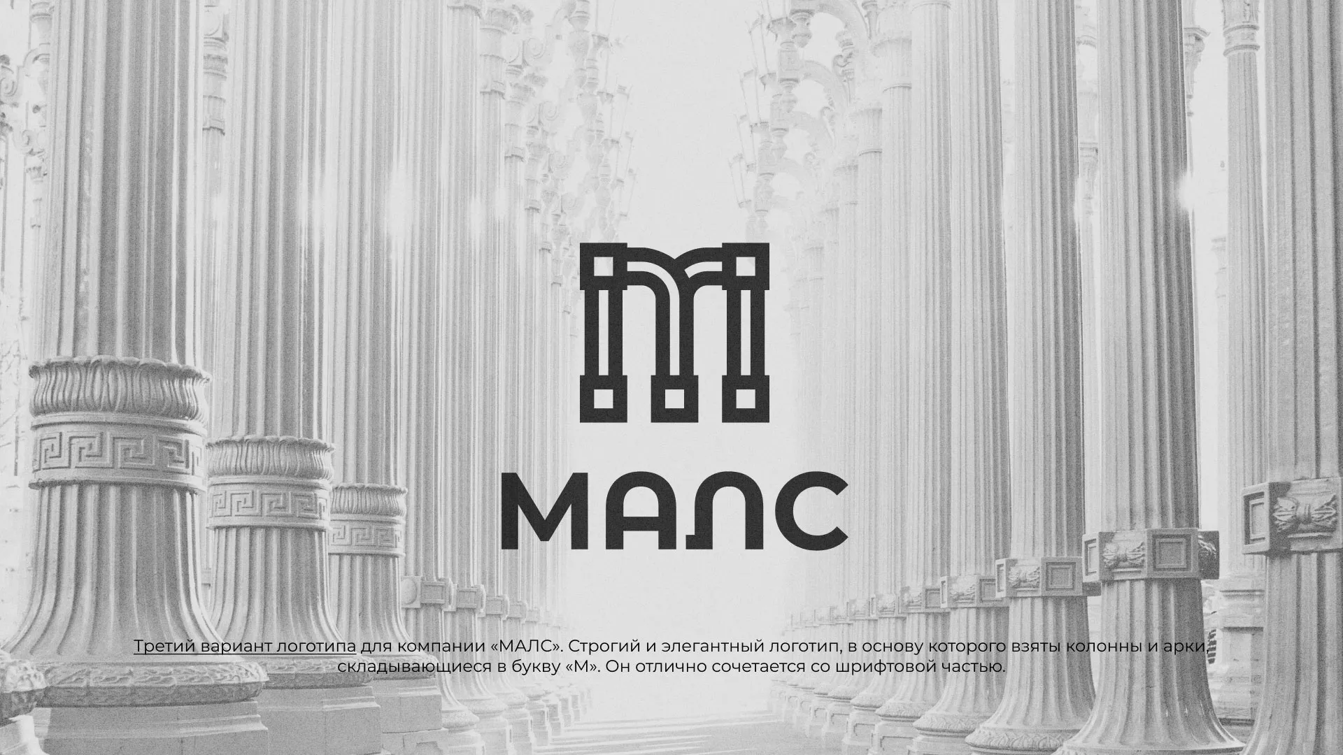 Разработка логотипа компании «МАЛС» в Королёве